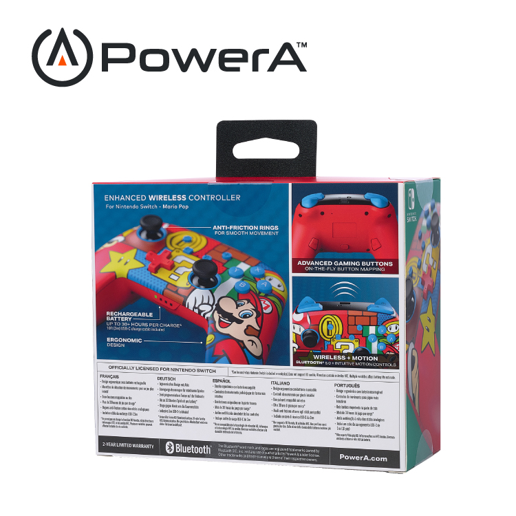 【PowerA】任天堂官方授權藍芽5.0無線遊戲手把-瑪利歐嘻哈 ( 1519764-02 ),實際價格以報價為主,U52730045,【PowerA】任天堂官方授權藍芽5.0無線遊戲手把-瑪利歐嘻哈(1519764-02),原廠保固,大量採購歡迎洽詢