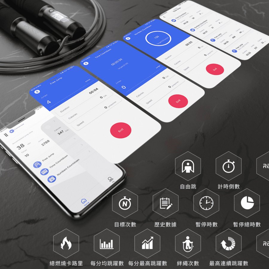 RENPHO 智能跳繩 ( R-Q001 ),實際價格以報價為主,U52750039,RENPHO智能跳繩(R-Q001),原廠保固,大量採購歡迎洽詢