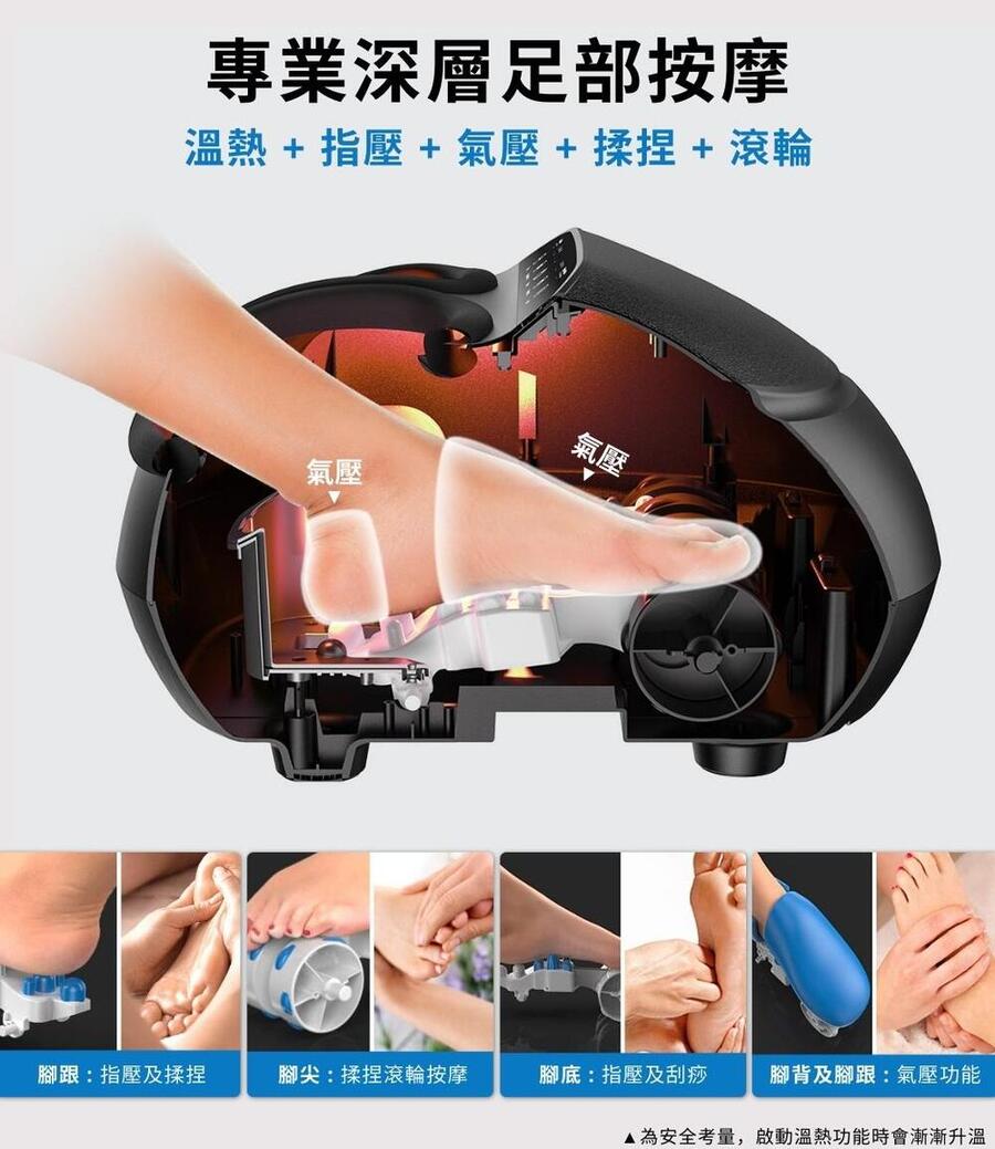 RENPHO 溫熱足部按摩器 (遙控款) ( RF-FM059R ),實際價格以報價為主,U52750049,RENPHO溫熱足部按摩器(遙控款)(RF-FM059R),原廠保固,大量採購歡迎洽詢