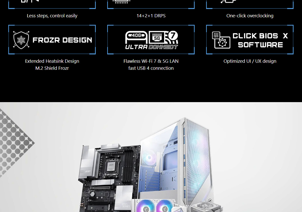 MSI 微星 PRO X870E-P WIFI 主機板,U52890031,MSI微星PROX870E-PWIFI主機板,原廠保固,大量採購歡迎洽詢,品質保證