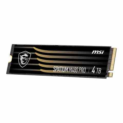 MSI 微星 MSI SPATIUM M480PRO PCIe4.0 NVMe M.2 2T 固態硬碟,U53380017,MSI微星MSISPATIUMM480PROPCIe4.0NVMeM.22T固態硬碟,原廠保固,大量採購歡迎洽詢,品質保證