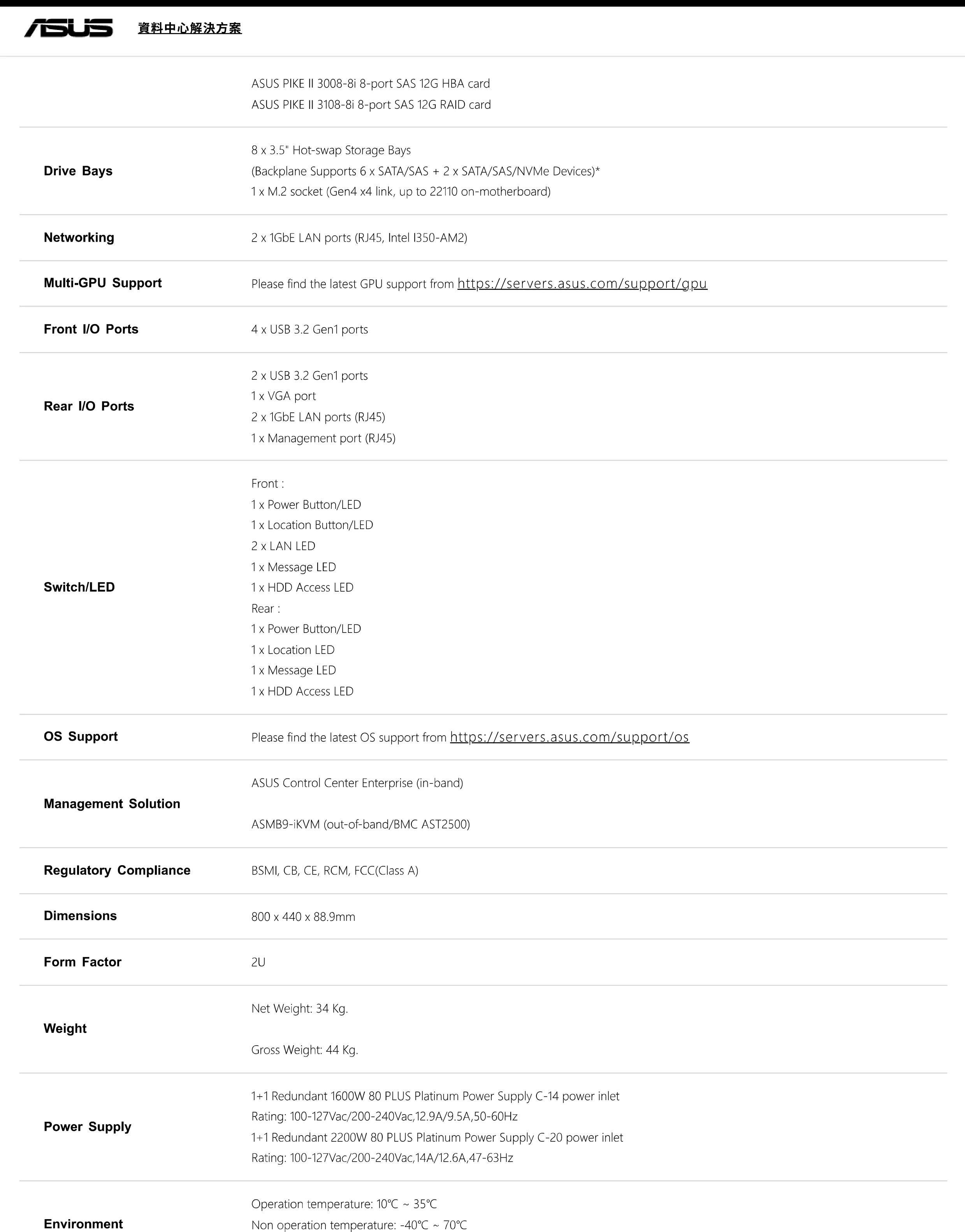 ASUS 華碩 ESC4000A-E10 GPU伺服器,實際價格以報價為主,ESC4000A-E10,ASUS華碩ESC4000A-E10GPU伺服器,原廠保固,大量採購歡迎洽詢