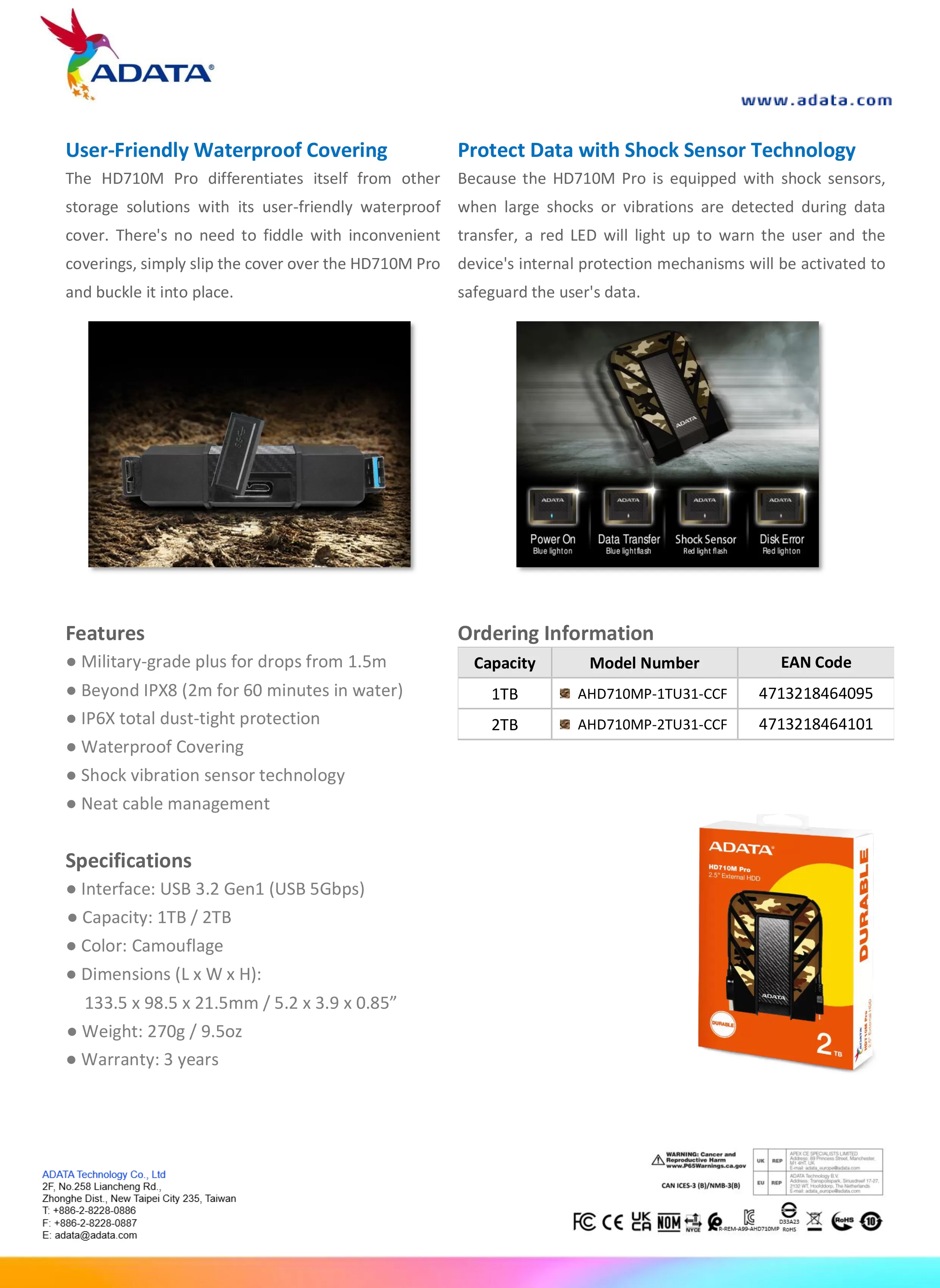 ADATA 威剛 HD710 Pro 外接式硬碟盒,實際價格以報價為主,HD710Pro,ADATA威剛HD710Pro外接式硬碟盒,原廠保固,大量採購歡迎洽詢