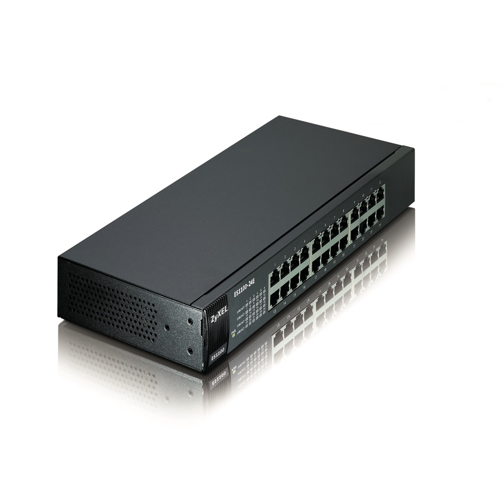 Zyxel 兆勤 ES1100-24E 24埠無網管乙太網路交換器,實際價格以報價為主,ES1100-24E,Zyxel兆勤ES1100-24E24埠無網管乙太網路交換器,原廠保固,大量採購歡迎洽詢