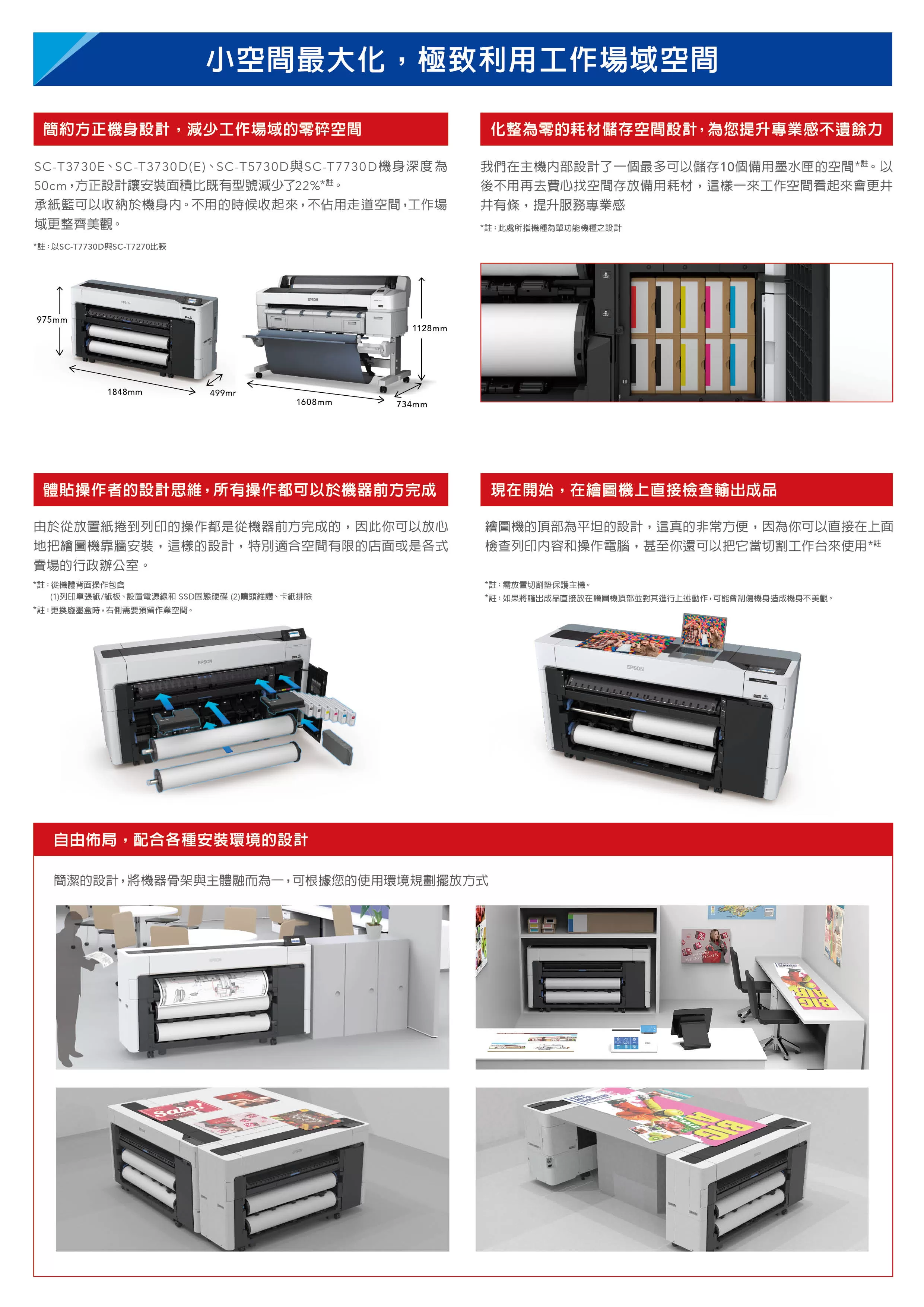 Epson 愛普生 T3730E 24吋/A1 6色高速高產能高品質影像繪圖機