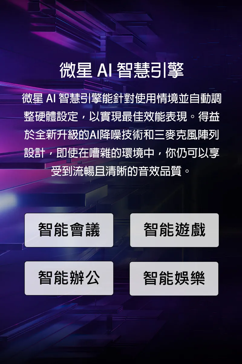 MSI 微星 Stealth 14 AI Studio A1VEG 白色 Ultra7神速處理器 / RTX4050 GDDR6 6G頂級顯示卡 電競筆電