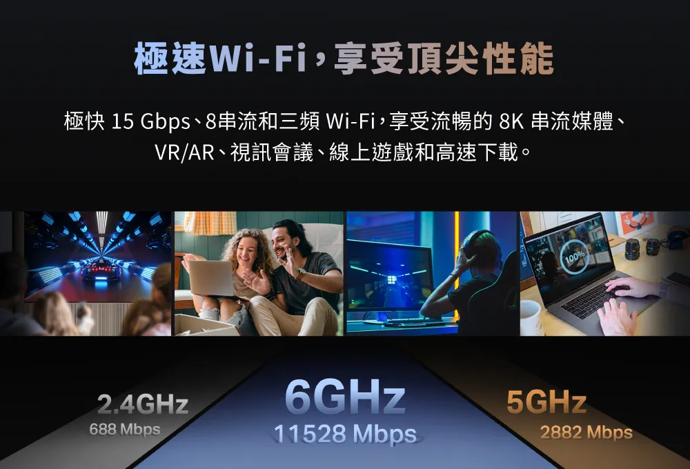 TP-Link Archer BE700 BE15000 三頻Wi-Fi 7路由器