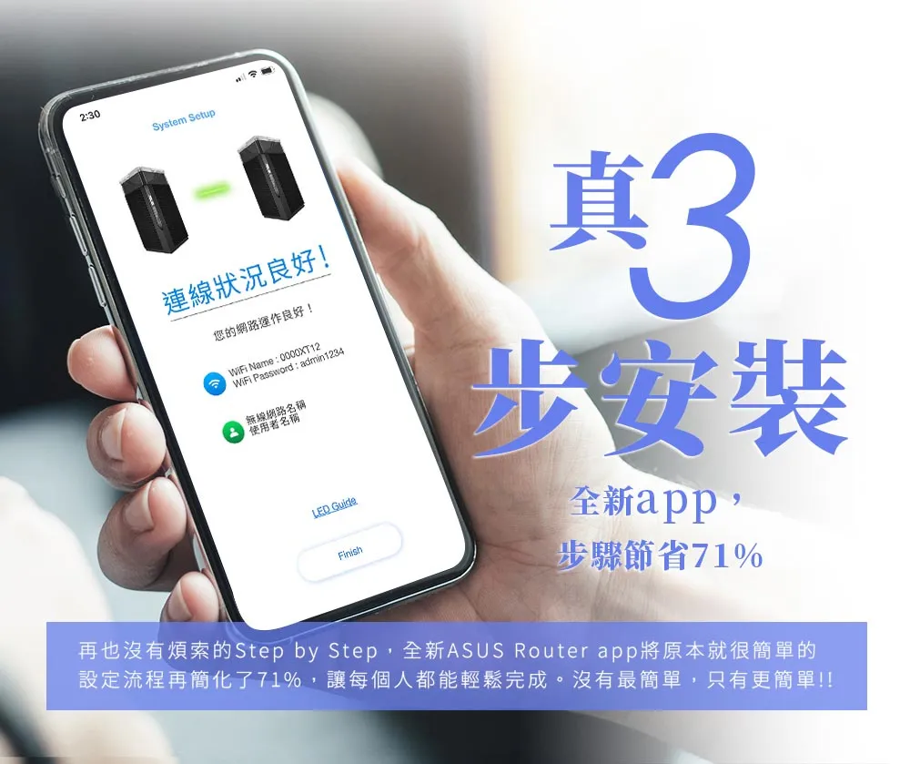 ASUS 華碩 RT-BE92U BE9700 WiFi7 路由器