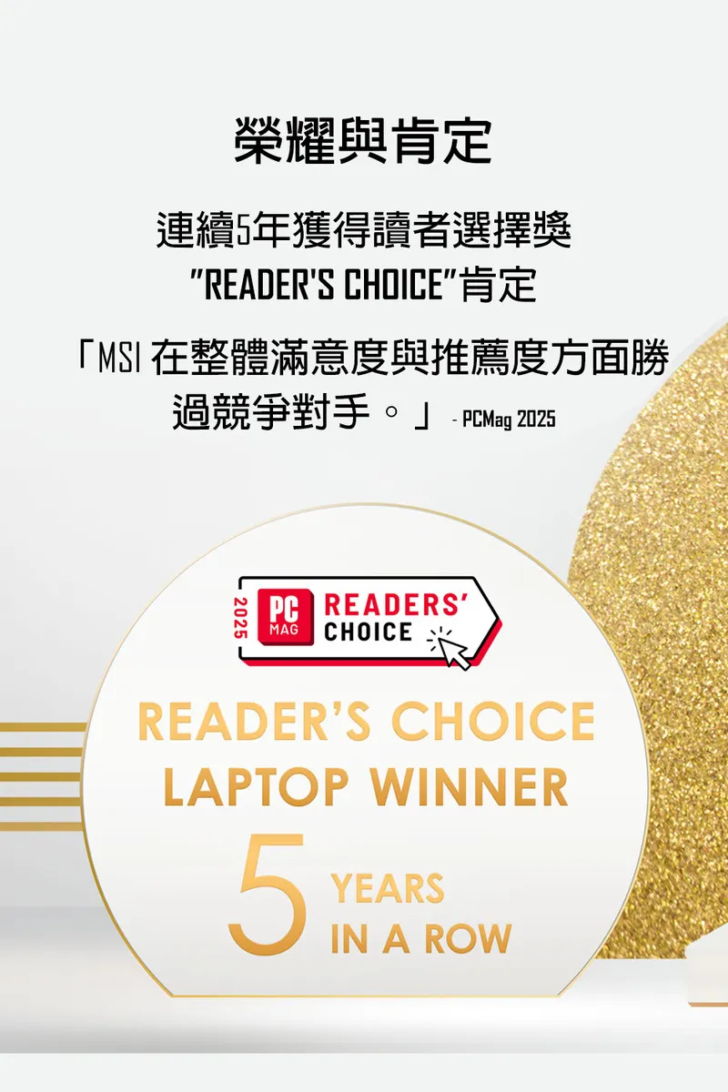 MSI 微星 Crosshair 16 HX Intel Core i7-14700/NVIDIA RTX 4060 8GB 入門級電競筆電