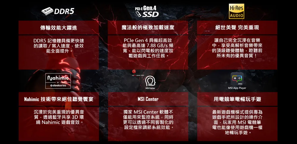MSI 微星 Katana 17 第13代 i5 CPU/RTX3050 GDDR6 6GB 龍魂之劍初心者電競筆電