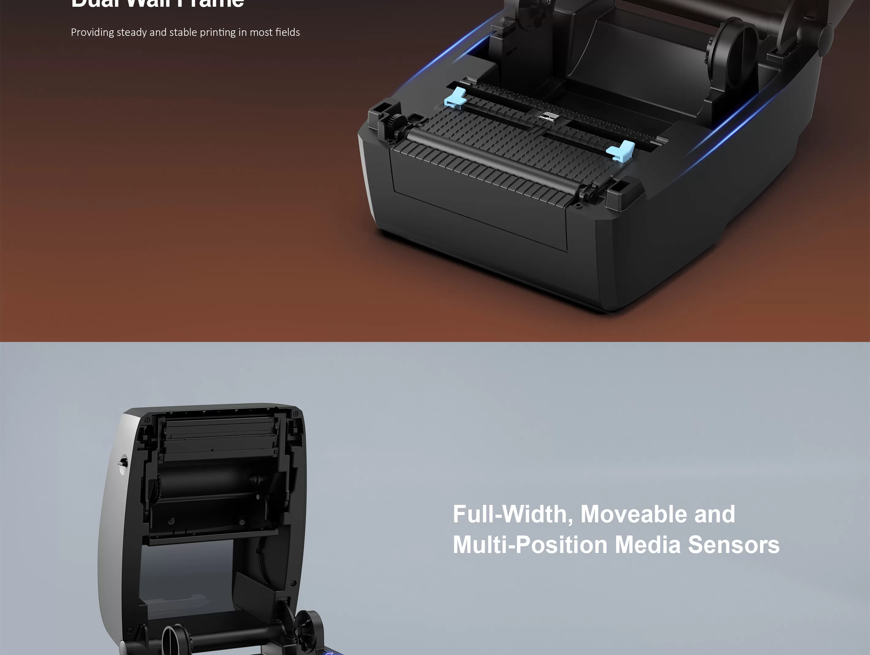 HPRT 漢印 HT-600 標籤條碼印表機 (可選配藍牙或 Wi-Fi/ARM9 32 位處理器/雙框架，堅固耐用)