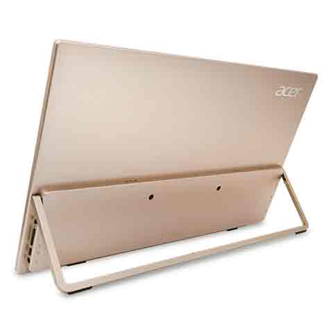 Acer 宏碁 PM161Q Jk超薄可攜帶型螢幕 (自帶腳架) - 金色(15.6吋IPS/雙螢幕/節省桌面空間),U52220006,Acer宏碁PM161QJk超薄可攜帶型螢幕(自帶腳架)-金色(15.6吋IPS/雙螢幕/節省桌面空間),原廠保固,大量採購歡迎洽詢,品質保證