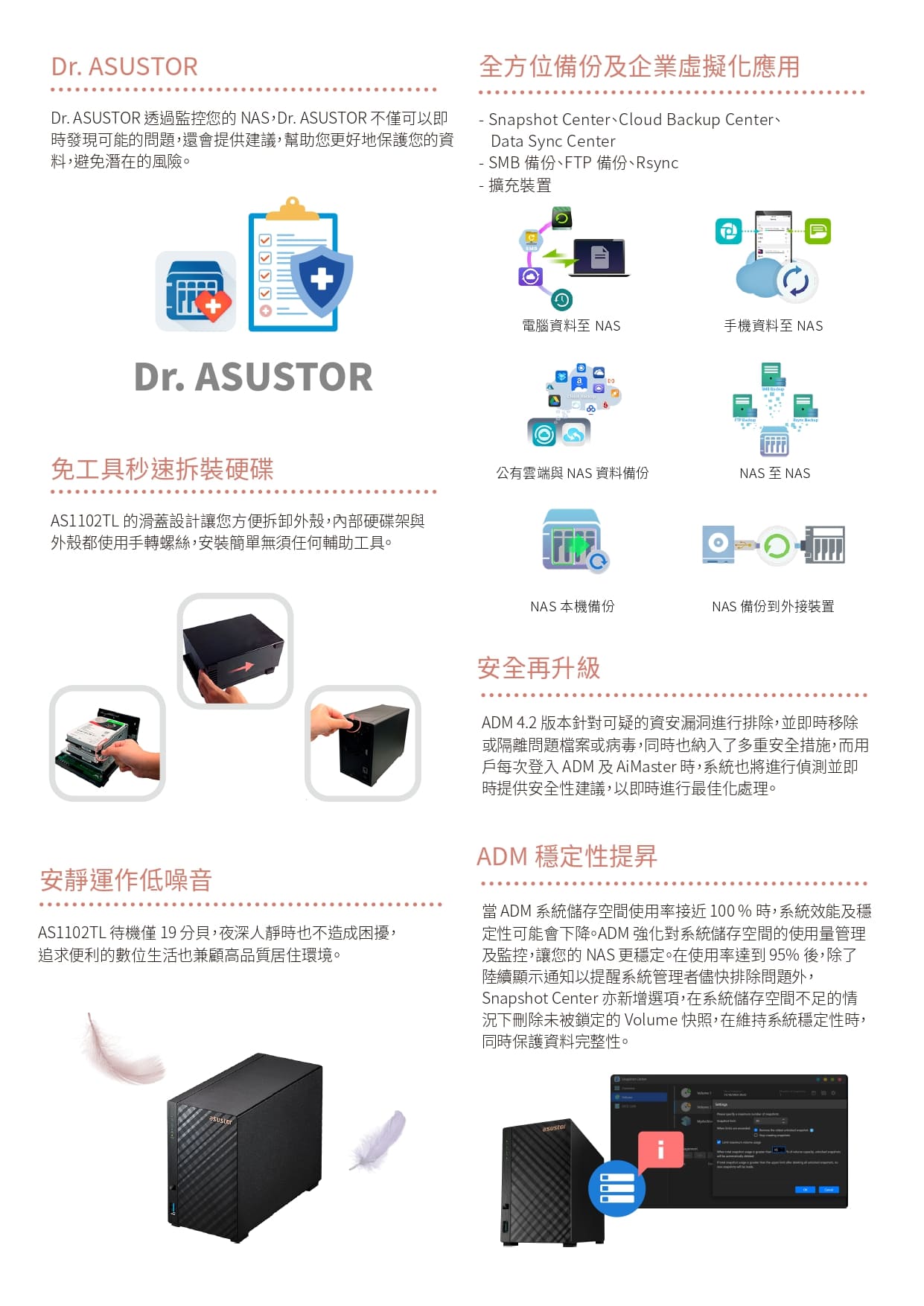 ASUSTOR 華芸 AS1102TL 2Bay NAS網路儲存伺服器 精巧/實用/輕鬆啟動雲端生活,U52330003,ASUSTOR華芸AS1102TL2BayNAS網路儲存伺服器精巧/實用/輕鬆啟動雲端生活,原廠保固,大量採購歡迎洽詢,品質保證