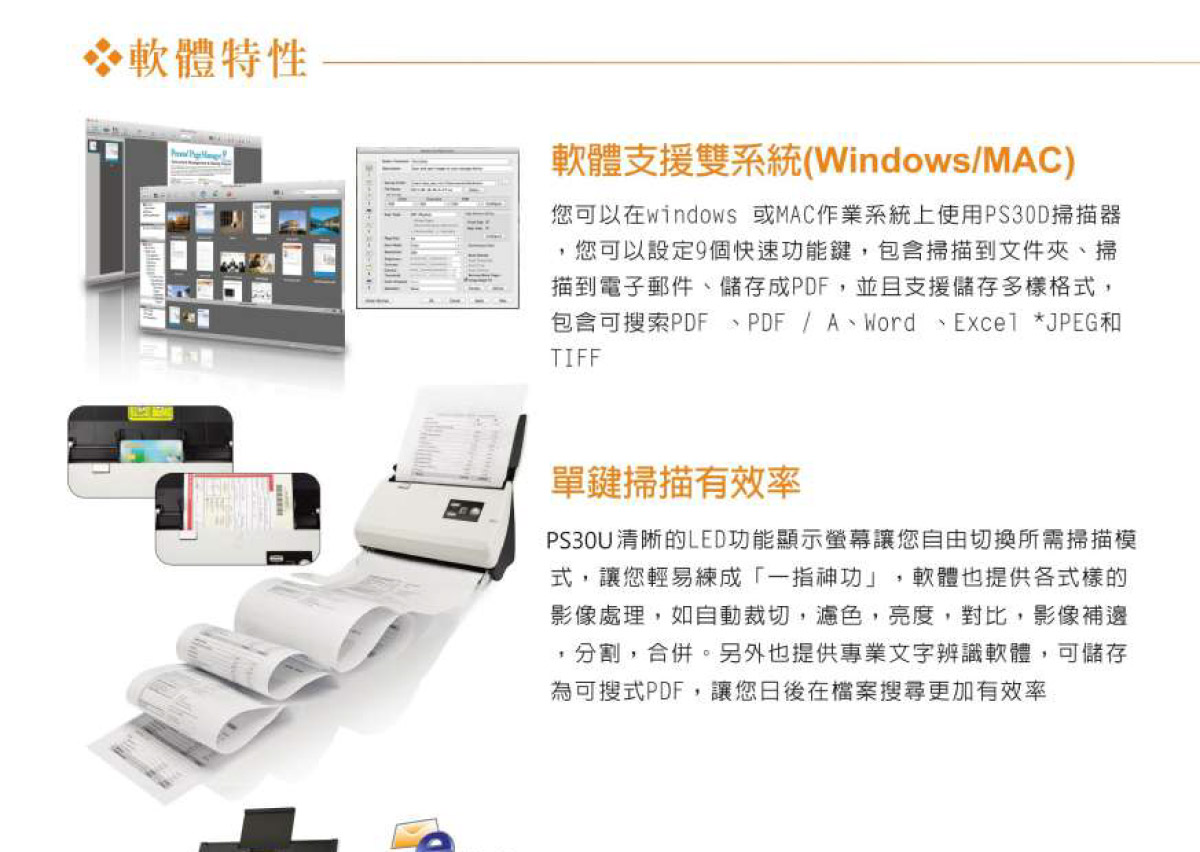 Plustek A4雙面自動送紙掃瞄器 ( SmartOffice PS30U ),U52380054,PlustekA4雙面自動送紙掃瞄器(SmartOfficePS30U),原廠保固,大量採購歡迎洽詢,品質保證