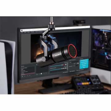 AVERMEDIA 圓剛 AM330黑鳩動圈式麥克風 ( AM330/40AAAM330AVM ),U52500071,AVERMEDIA圓剛AM330黑鳩動圈式麥克風(AM330/40AAAM330AVM),原廠保固,大量採購歡迎洽詢,品質保證