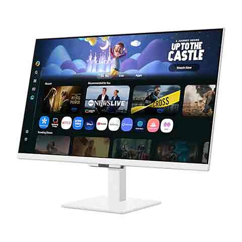 Samsung 27吋智慧聯網螢幕 M5 M50F ( LS27FM501ECXZW ),實際價格以報價為主,U52800017,Samsung27吋智慧聯網螢幕M5M50F(LS27FM501ECXZW),原廠保固,大量採購歡迎洽詢