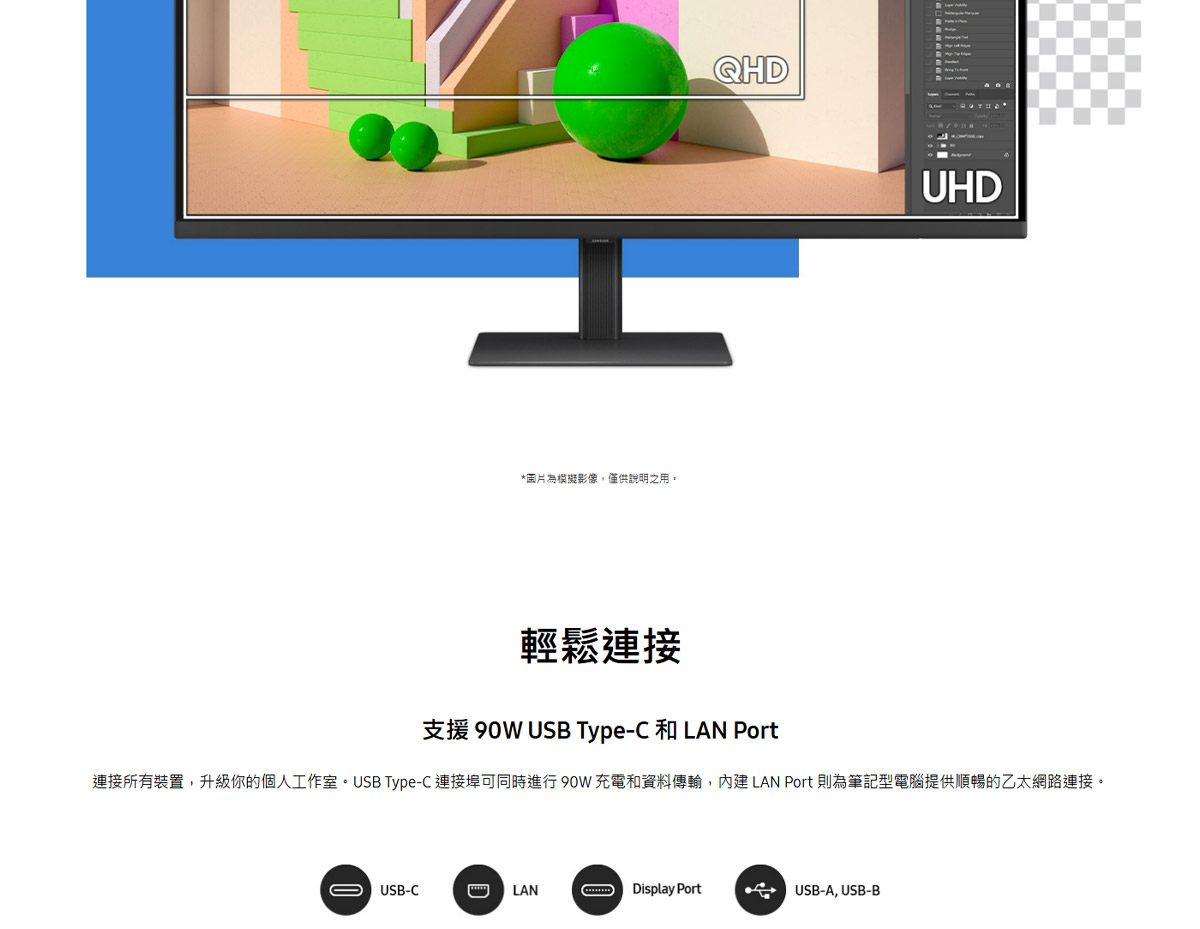 Samsung 37吋 ViewFinity S8 UHD 高解析度平面顯示器 S80UD ( LS37D802UACXZW ),實際價格以報價為主,U52800034,Samsung37吋ViewFinityS8UHD高解析度平面顯示器S80UD(LS37D802UACXZW),原廠保固,大量採購歡迎洽詢