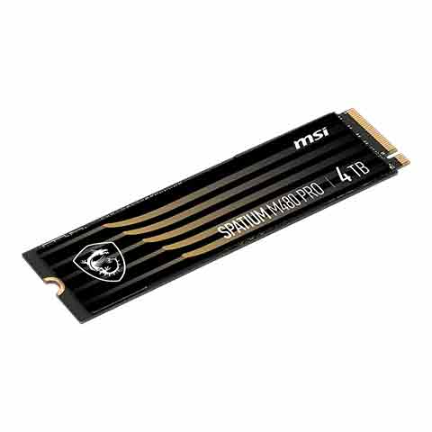 MSI 微星 MSI SPATIUM M480PRO PCIe4.0 NVMe M.2 2T 固態硬碟,U53380017,MSI微星MSISPATIUMM480PROPCIe4.0NVMeM.22T固態硬碟,原廠保固,大量採購歡迎洽詢,品質保證
