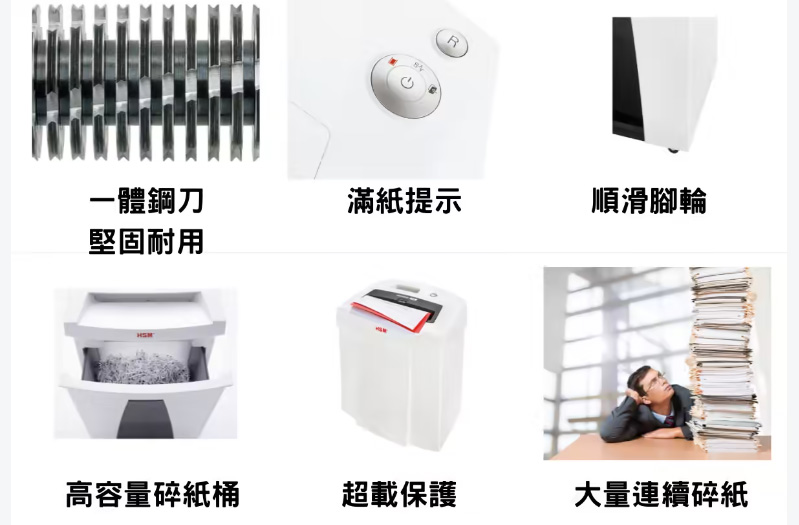 德國原裝 HSM B24 (4.5x30) A4碎紙機,U50130074,德國原裝HSMB24(4.5x30)A4碎紙機,概覽,碎紙機,A4碎紙機