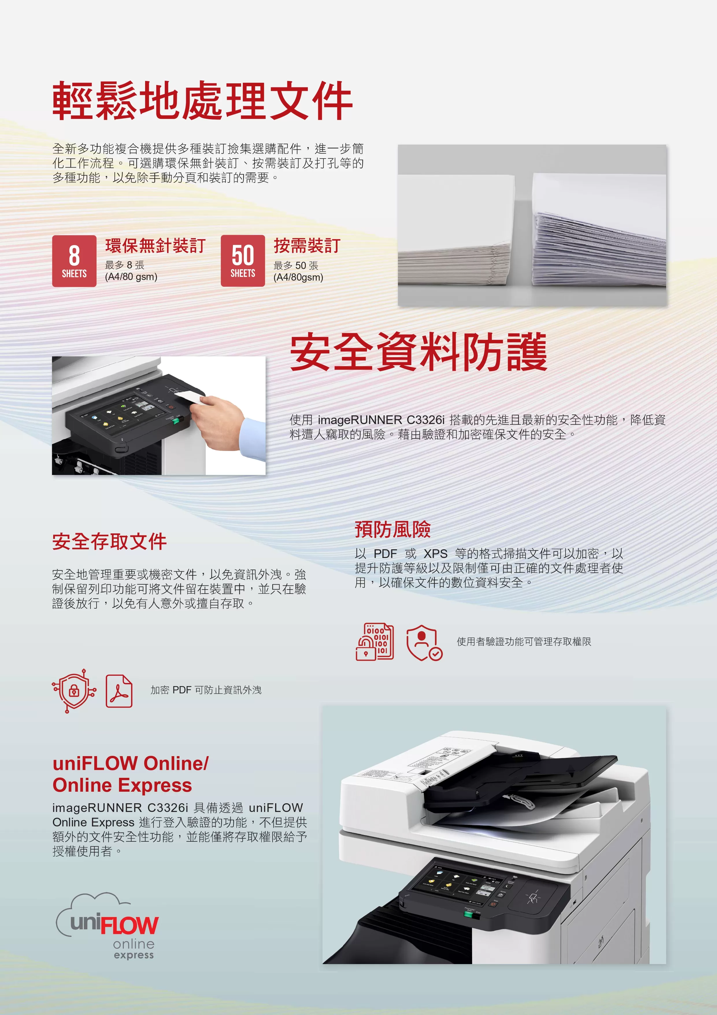 Canon 佳能 imageRUNNER C3326i A3彩色雷射複合機