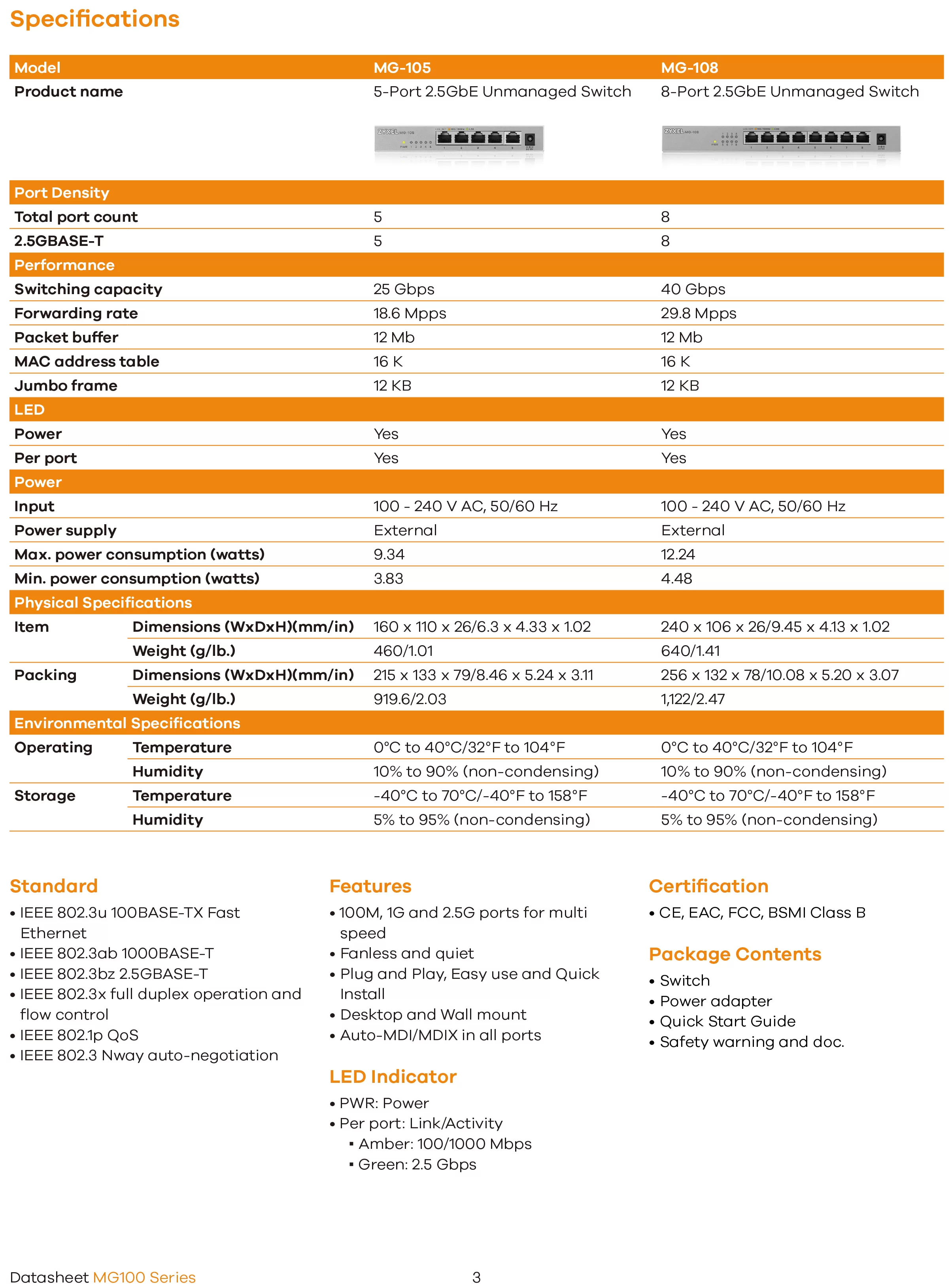 Zyxel 兆勤 MG108 系列 8埠2.5GbE無網管交換器,實際價格以報價為主,MG108,Zyxel兆勤MG108系列8埠2.5GbE無網管交換器,原廠保固,大量採購歡迎洽詢