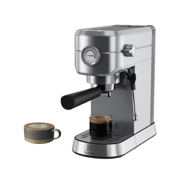 Electrolux 伊萊克斯 E5EC1-31ST 1公升極致美味500 半自動義式咖啡機 (不鏽鋼按鍵式),U50900001,Electrolux伊萊克斯E5EC1-31ST1公升極致美味500半自動義式咖啡機(不鏽鋼按鍵式),原廠保固,大量採購歡迎洽詢,居家必備