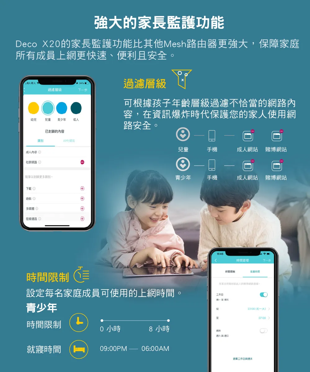 TP-Link Deco X20 AX1800 完整家庭Mesh Wi-Fi 6 系統 (二入組),U50430026,TP-LinkDecoX20AX1800完整家庭MeshWi-Fi6系統(二入組),原廠保固,大量採購歡迎洽詢,品質保證