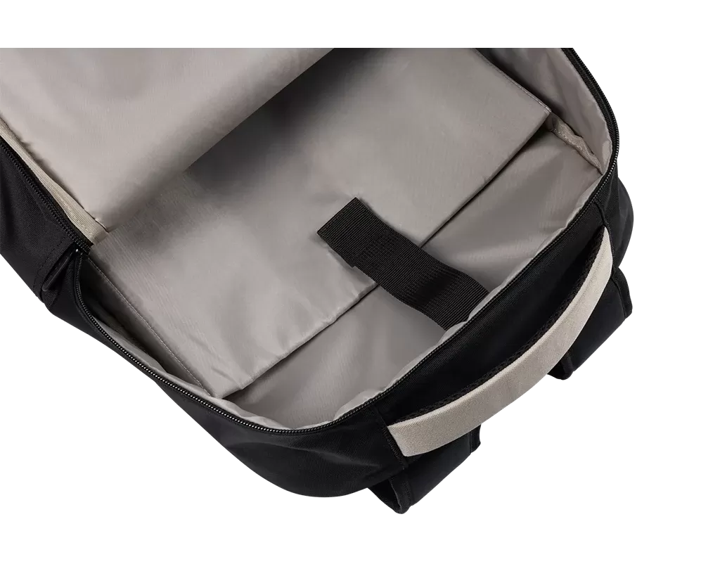 MSI 微星 Essential Backpack II 16吋筆電後背包 (全新二代羊駝撞色版)｜多功能收納 / 防潑水設計 / 黑灰簡約風