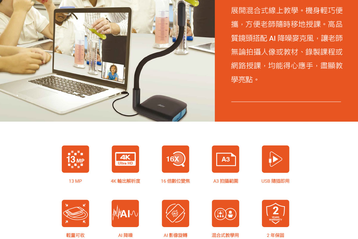 AVer U70i實物投影機1300萬畫素,U52500014,AVerU70i實物投影機1300萬畫素,原廠保固,大量採購歡迎洽詢,品質保證