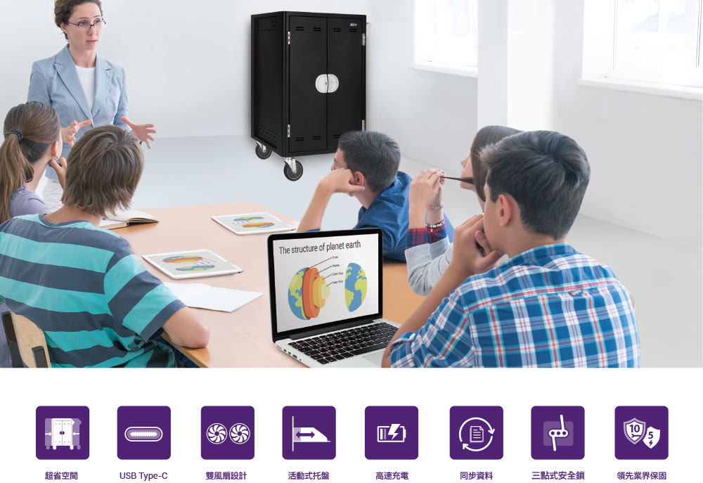 AVer C30u+平板充電同步車 ( C30u+ MIT ),U52500019,AVerC30u+平板充電同步車(C30u+MIT),原廠保固,大量採購歡迎洽詢,品質保證