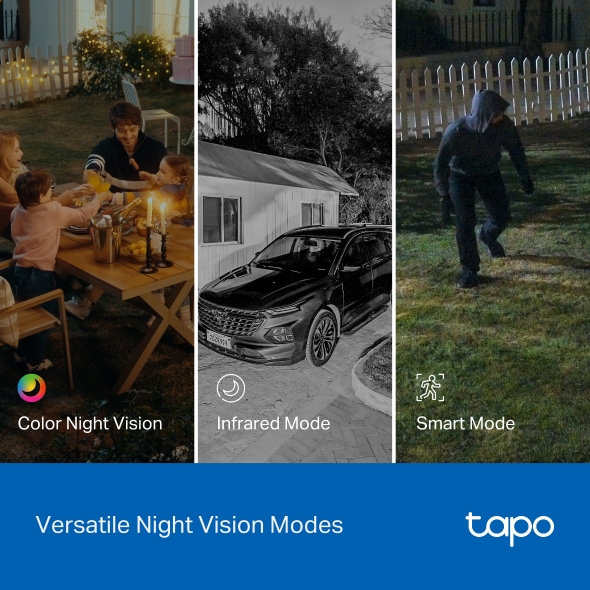 TP-Link Tapo C545D  戶外型雙鏡頭旋轉式防護攝影機