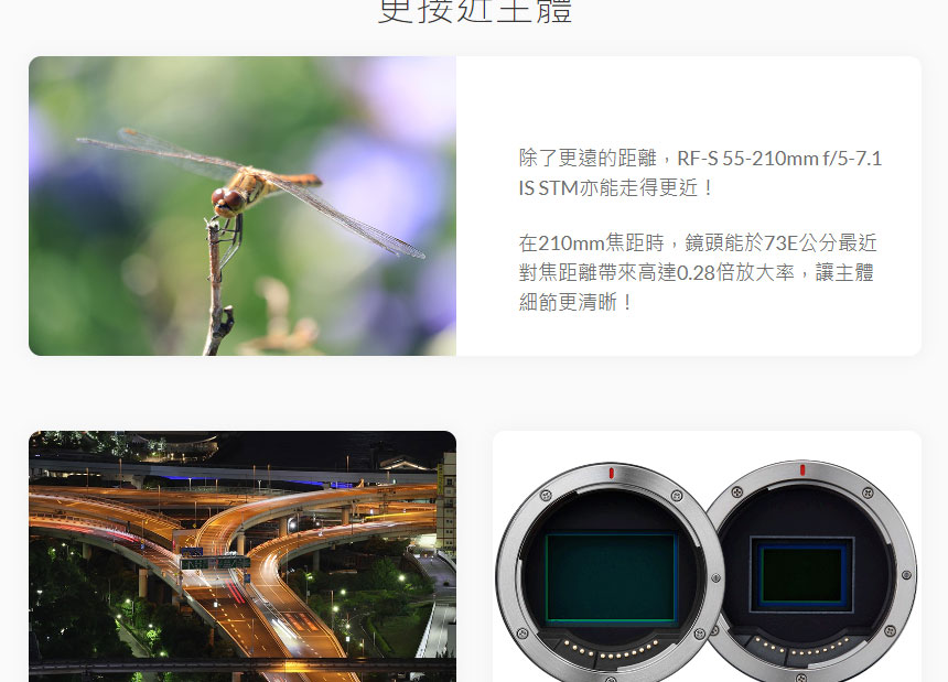 Canon RF-S55-210mm f/5-7.1 IS STM鏡頭,U52610034,CanonRF-S55-210mmf/5-7.1ISSTM鏡頭,原廠保固,大量採購歡迎洽詢,品質保證