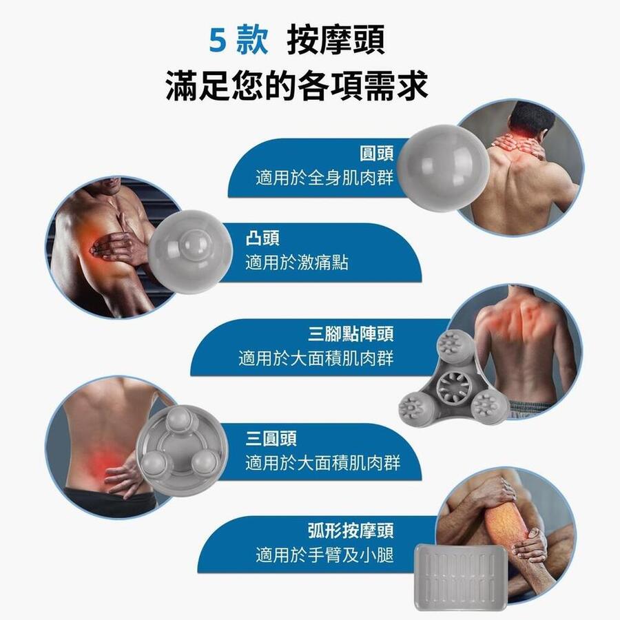 RENPHO 無線手持按摩器-白色 ( EM-2016C ),實際價格以報價為主,U52750048,RENPHO無線手持按摩器-白色(EM-2016C),原廠保固,大量採購歡迎洽詢