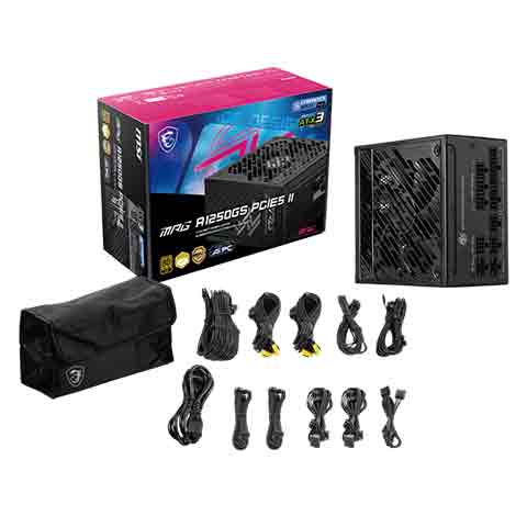 微星 MSI MPG A1250GS PCIE5 II  電源供應器,U52890035,微星MSIMPGA1250GSPCIE5II電源供應器,原廠保固,大量採購歡迎洽詢,品質保證