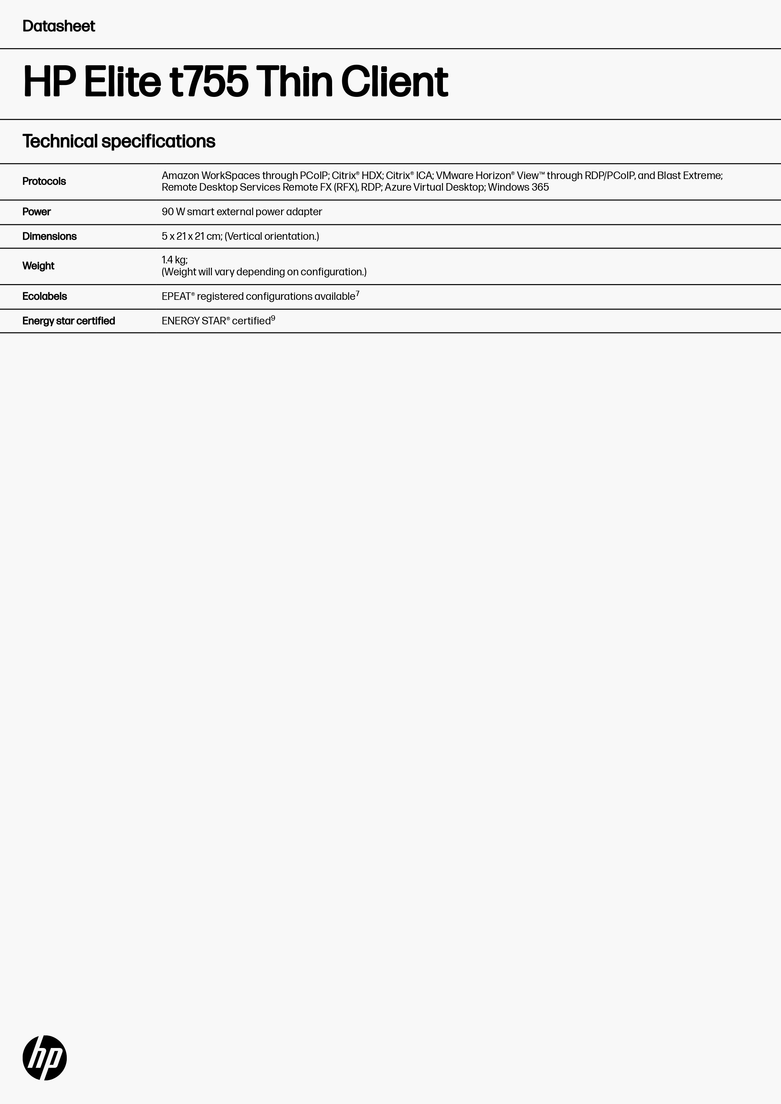 HP 惠普 Elite t755 精簡型用戶端 (A06FVPA),實際價格以報價為主,A06FVPA,HP惠普Elitet755精簡型用戶端(A06FVPA),原廠保固,大量採購歡迎洽詢