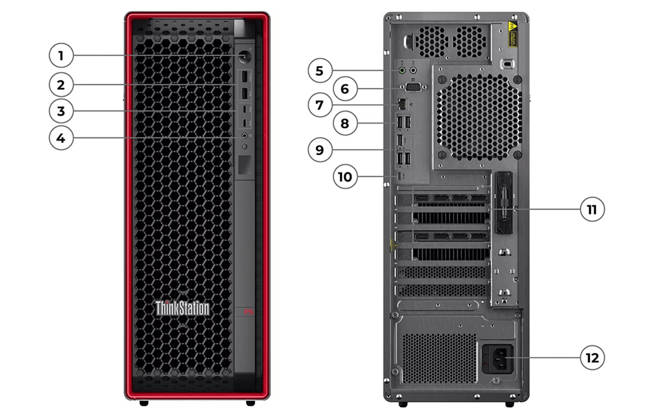 Lenovo 聯想 ThinkStation P5 Workstation 桌上型工作站