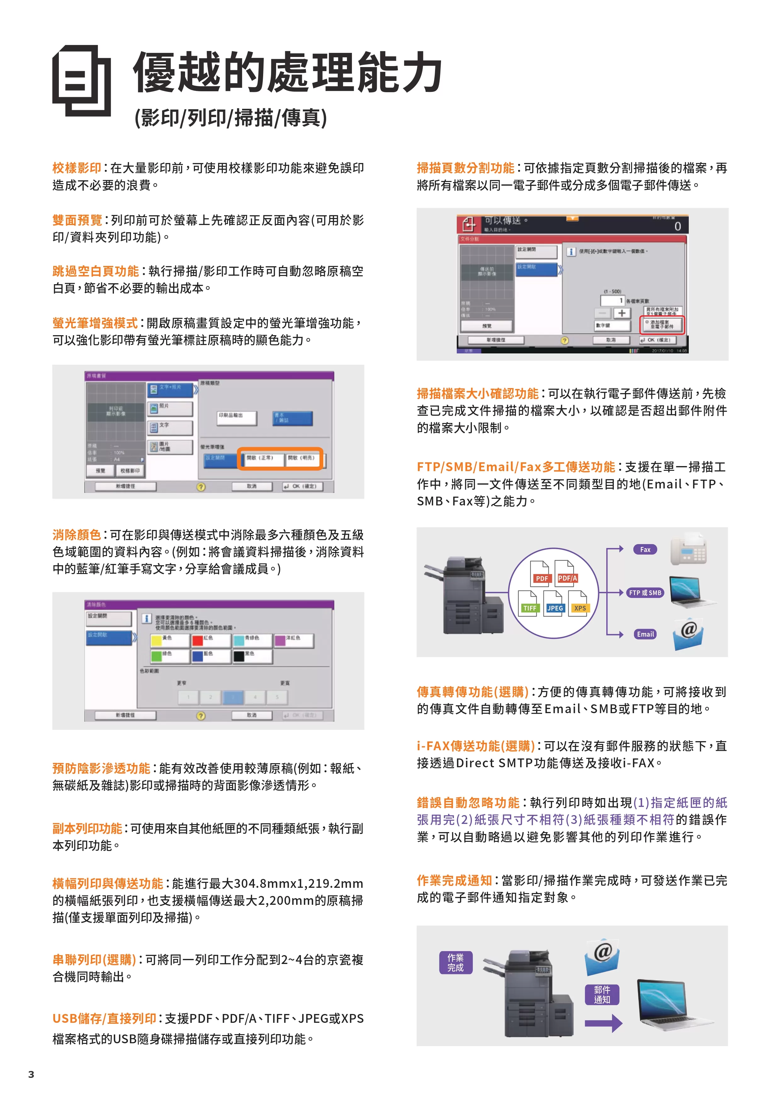 Kyocera 京瓷 TASKalfa 8353ci 彩色多功能複合機