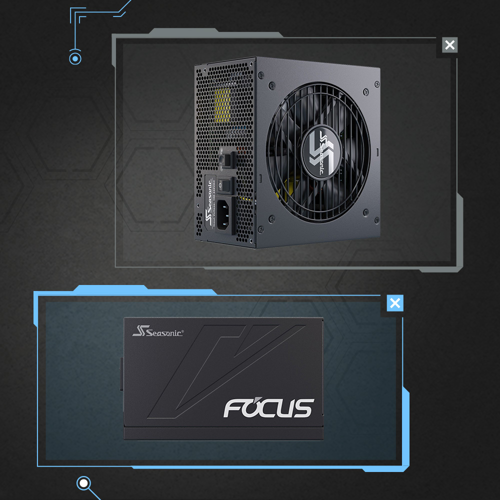 SeaSonic 海韻 FOCUS 550W 金牌 全模組 電源供應器