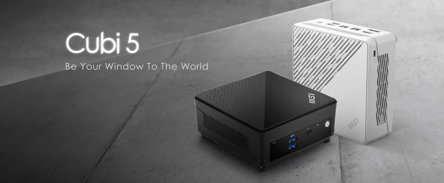 MSI 微星 Cubi 5 12M-034TW 超迷你電腦 i5-1235U / 8G / 512G SSD / Win11 Home