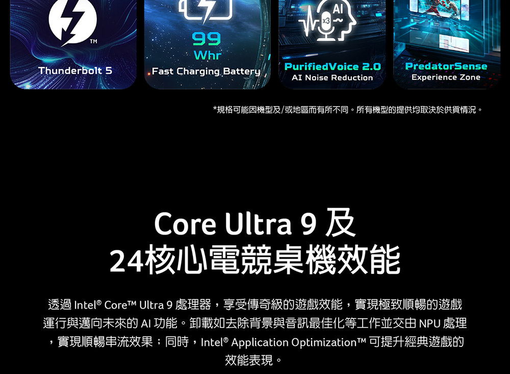 ACER Predator Helios系列:PH18-73-931H(黑) 強化電競筆記型電腦( UN.QVWTA.001 )