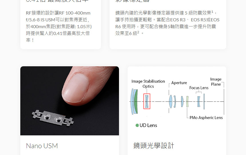 Canon RF鏡頭：RF100-400MM F5.6-8 IS USM,U52640016,CanonRF鏡頭：RF100-400MMF5.6-8ISUSM,原廠保固,大量採購歡迎洽詢,品質保證