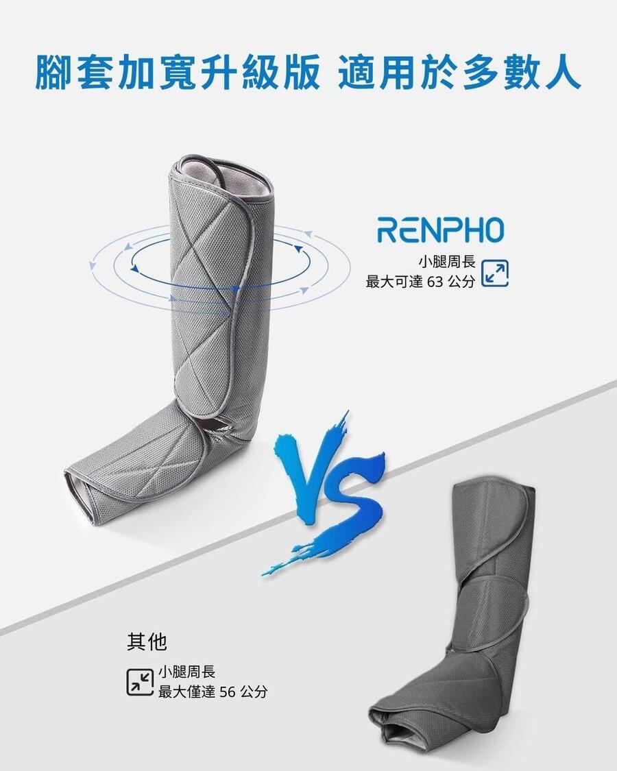 RENPHO 足腿舒壓按摩機 ( RF-ALM071 ),實際價格以報價為主,U52750047,RENPHO足腿舒壓按摩機(RF-ALM071),原廠保固,大量採購歡迎洽詢