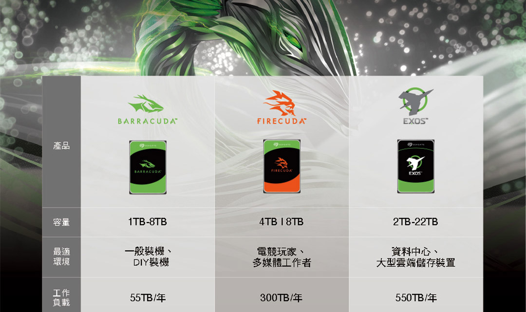 SeagateST2000DM008 2TB 企業硬碟 彩盒