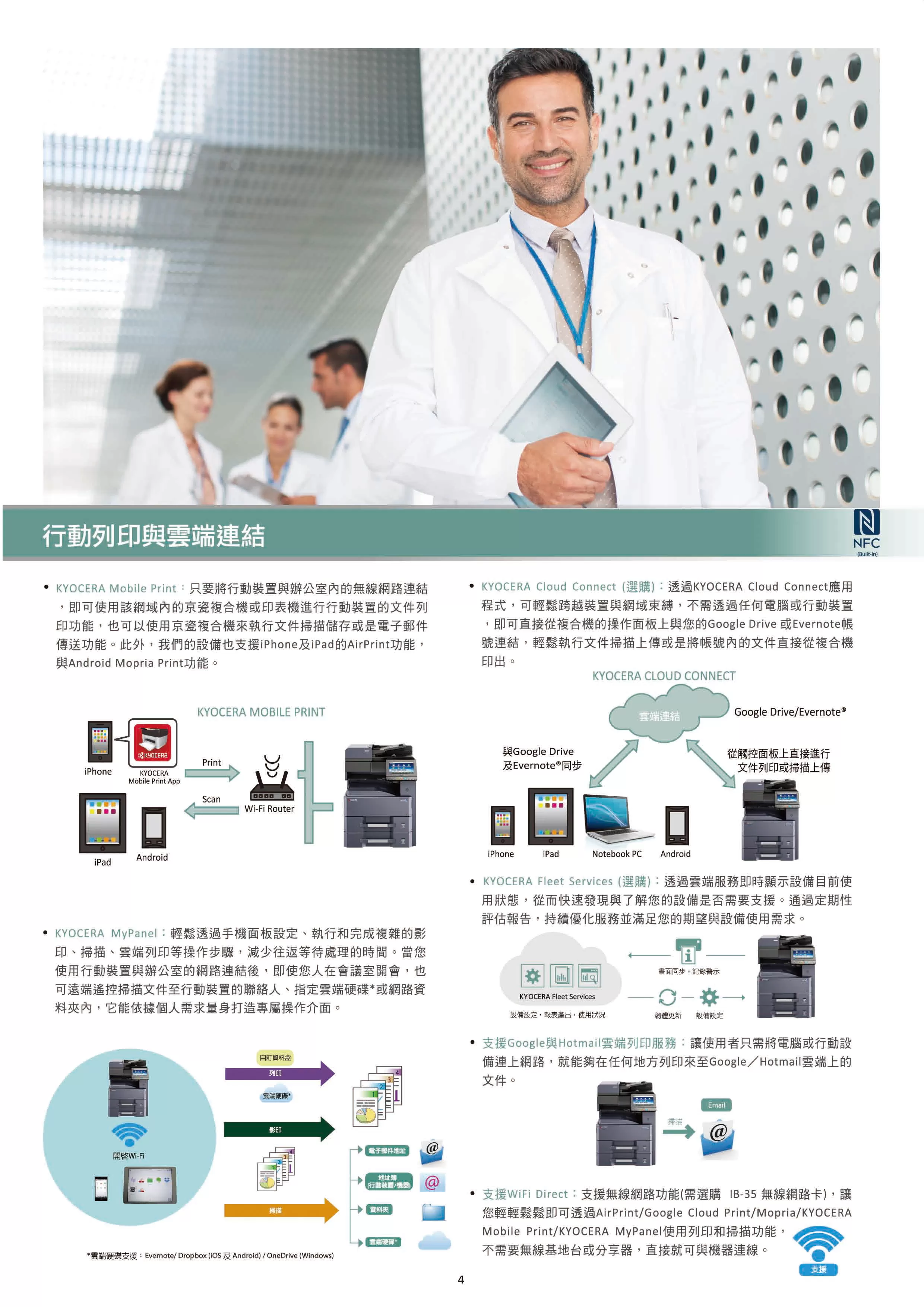 Kyocera 京瓷 TASKalfa 4012i 黑白多功能複合機