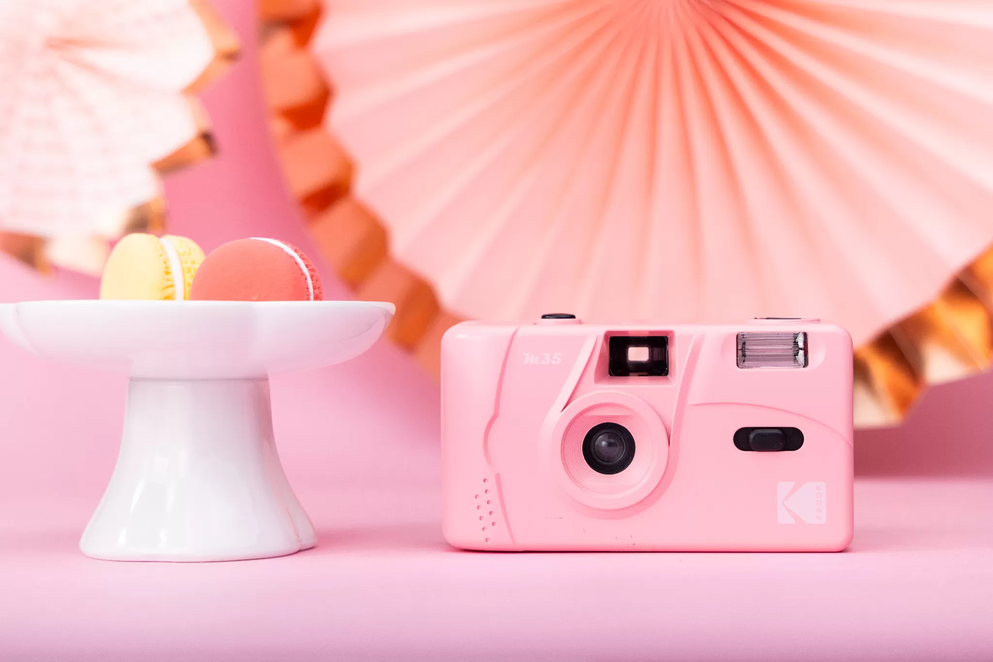 Kodak 柯達 M35 糖果粉 柯達復古底片相機,KodakInstamatic,柯達一次性相機,Kodak即可拍,懷舊底片相機Kodak,Kodak老相機