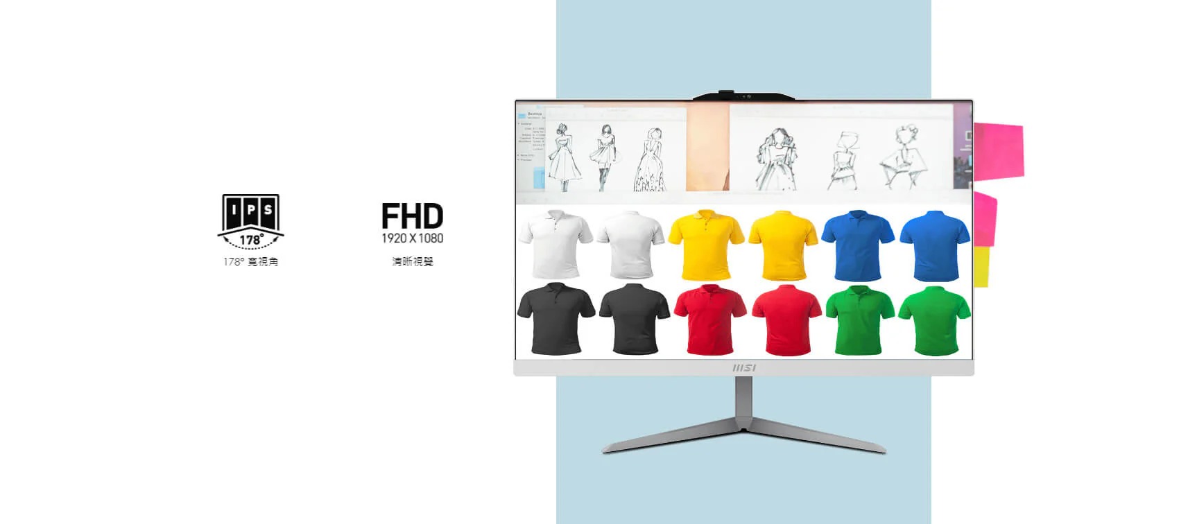 MSI 微星 Modern AM242 12M 商用 AIO｜Intel Core i5｜54G RAM｜512G SSD｜Win11 專業版｜23.8吋 FHD