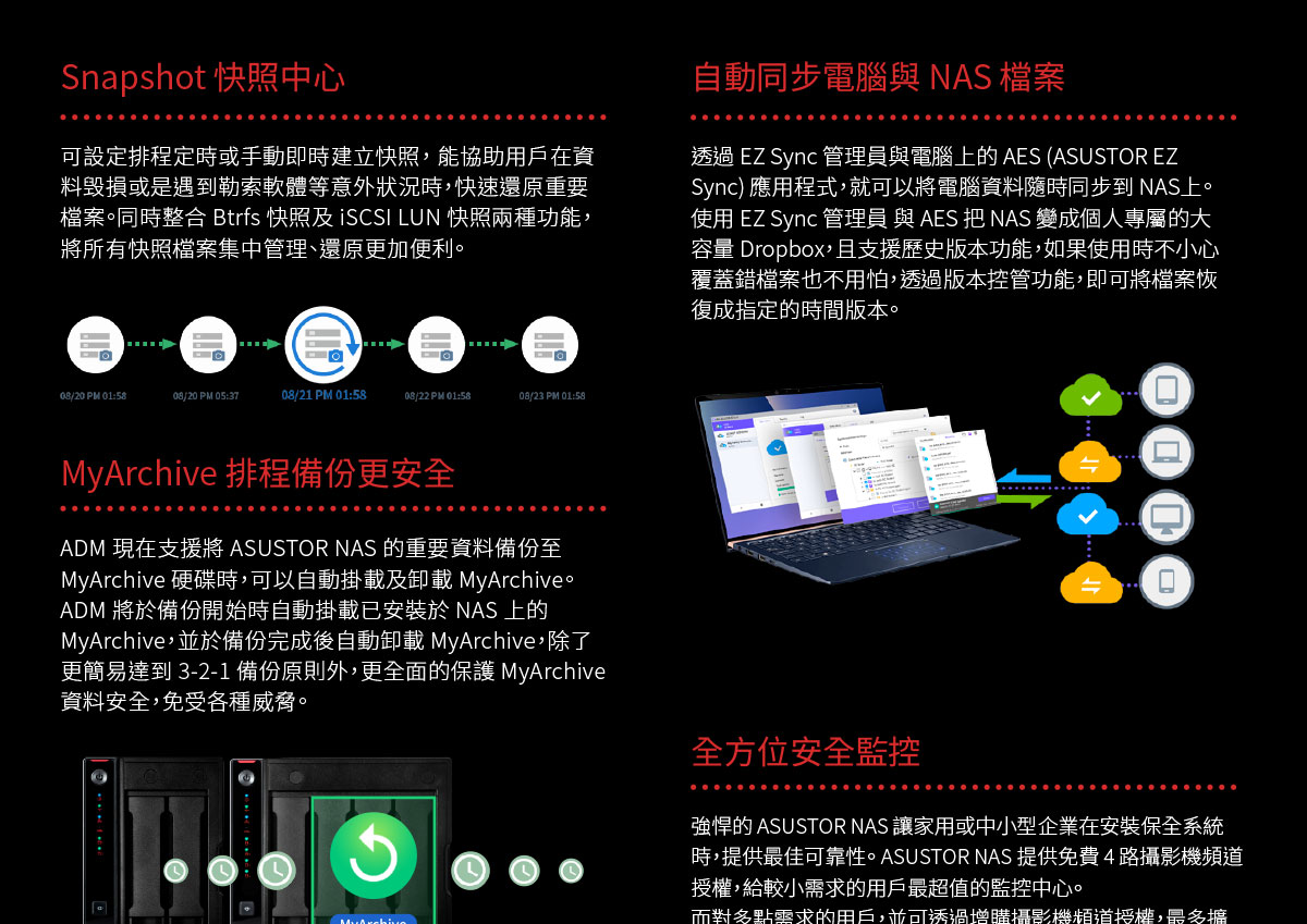 華芸 AS5402T 2Bay NAS 網路儲存伺服器(AS5402T),U52290024,華芸AS5402T2BayNAS網路儲存伺服器(AS5402T),原廠保固,大量採購歡迎洽詢,品質保證