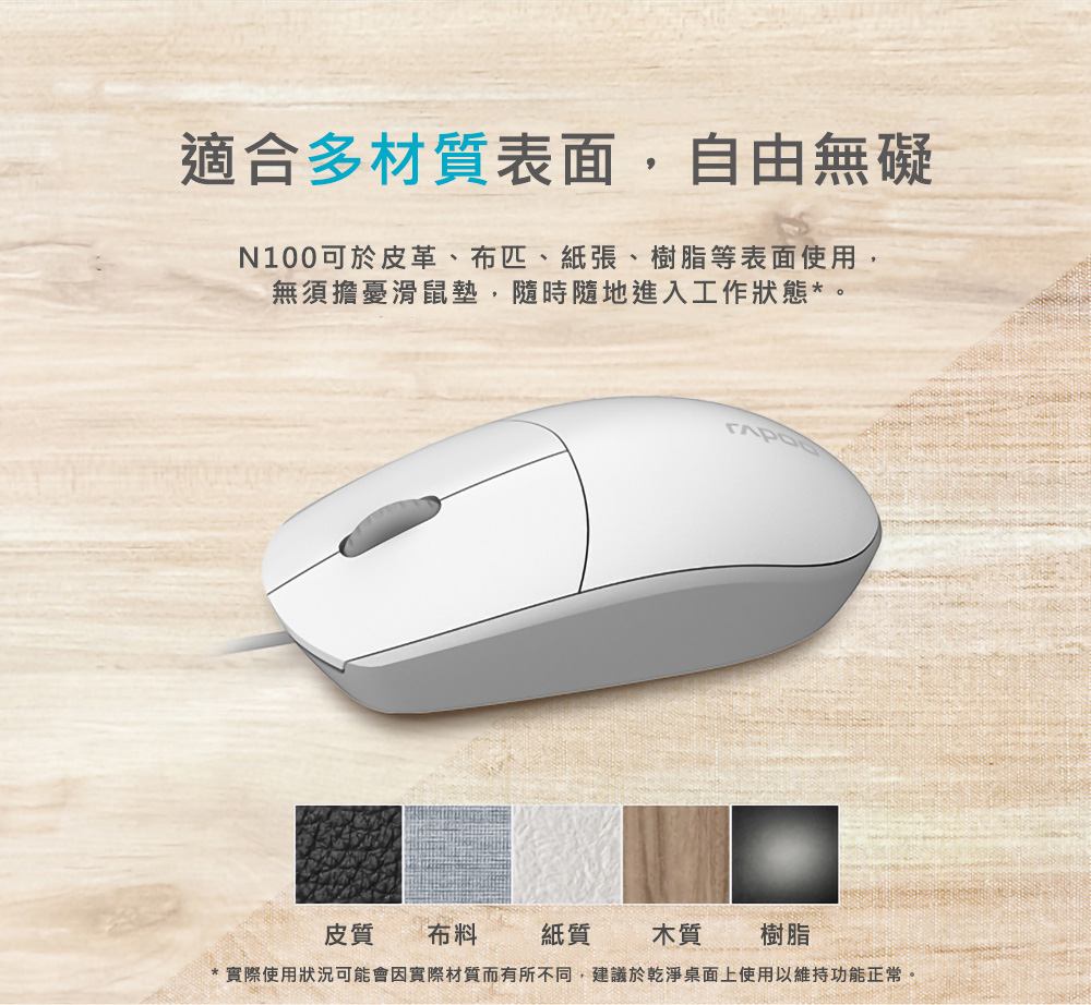 rapoo 雷柏 N100有線光學滑鼠(黑),U52540039,rapoo雷柏N100有線光學滑鼠(黑),原廠保固,大量採購歡迎洽詢,品質保證