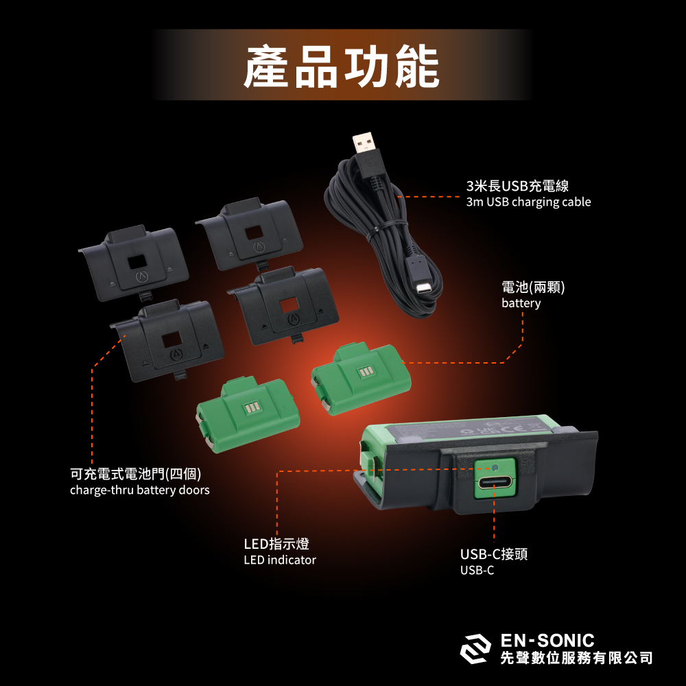 【PowerA】XBOX 官方授權遊戲手把同步充電套件 ( XBPW0119-01 ),實際價格以報價為主,U52730041,【PowerA】XBOX官方授權遊戲手把同步充電套件(XBPW0119-01),原廠保固,大量採購歡迎洽詢