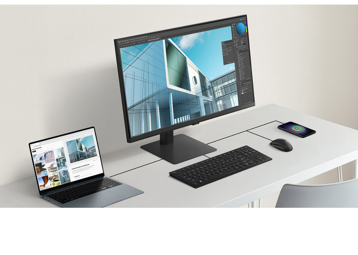 Samsung 32吋 ViewFinity S7(S70D) UHD 高解析度平面顯示器─黑色 ( LS32D706EACXZW ),實際價格以報價為主,U52800054,Samsung32吋ViewFinityS7(S70D)UHD高解析度平面顯示器─黑色(LS32D706EACXZW),原廠保固,大量採購歡迎洽詢